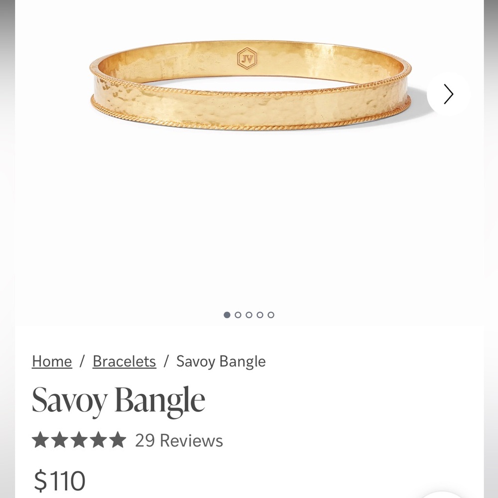 Julie Vos savoy bangle
